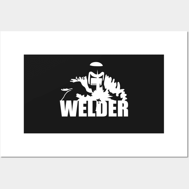 Welder Wall Art by sibosssr